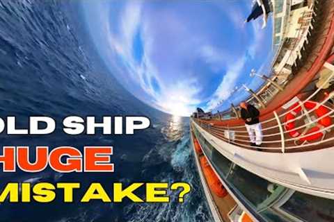 We Booked a CHEAP,  Last Minute Cruise on an Old Ship... NIGHTMARE or Travel bargain?!