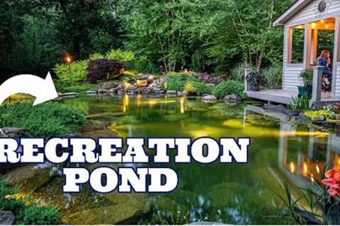HOW MUCH does a RECREATION POND COST?? Swimming in a Natural Pool