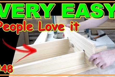 EASY TO MAKE - WOODWORKING PROJECT THAT PEOPLE LOVE (VIDEO #49) #woodworking #woodwork