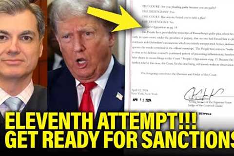 🚨 Judge Denies LAST MINUTE Trump Attempt to STOP Trial