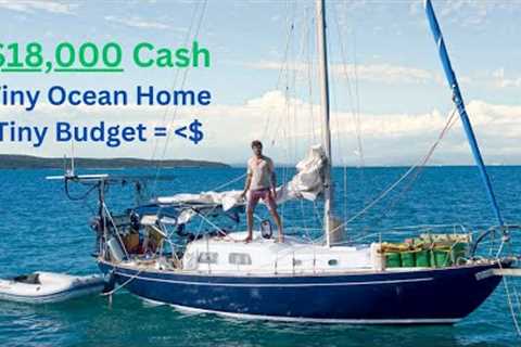 Full SAILBOAT TOUR {Tiny 30ft, Full Time Live Aboard, &amp; Ocean Sailing Monohull} Now 4 Sale @..