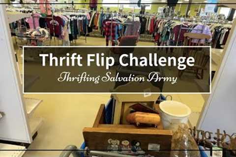 Thrift To Treasure - Thrift Flip Challenge - DIY Home Decor Projects From Salvation Army For Profit