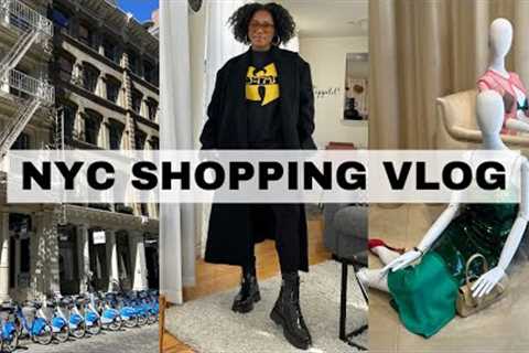 Shopping in Soho NYC VLOG: Zara, H&amp;M, Mango, COS, &amp; Other Stories ❤︎