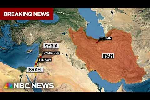 LIVE: US, Israel intercept drones, missiles from Iran attack | NBC News NOW