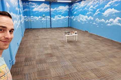 Laying the Rest of the Carpet! STUDIO ALMOST DONE!
