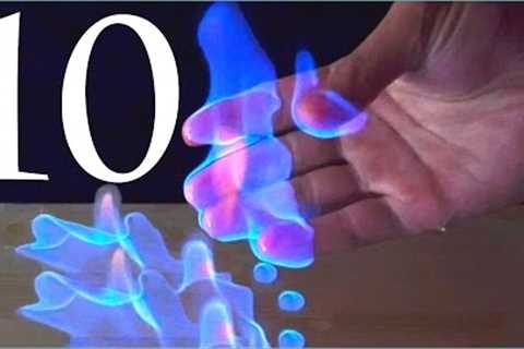 10 Amazing Science Experiments! Compilation