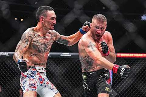 Max Holloway KOs Justin Gaethje to Win the BMF Belt at UFC 300!