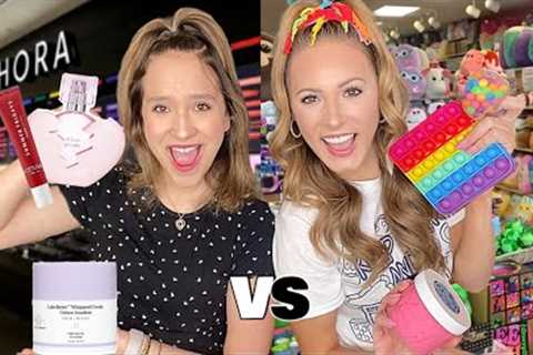 SEPHORA KID💋 VS FIDGET KID 🪀 SHOPPING CHALLENGE