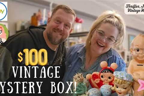 Was It Worth It? $100 Vintage Mystery Box Unboxing| What's Inside?