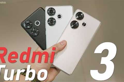 Redmi Turbo 3 Unboxing: Turbo 3! Not Note 13T