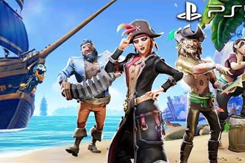 SEA OF THIEVES PS5 Gameplay - Xbox Game on PlayStation ???