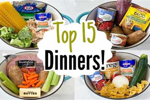 Whats For Dinner? 15 Best Tried &amp; True ONE-POT Meals | The EASIEST Weeknight Recipes | Julia..