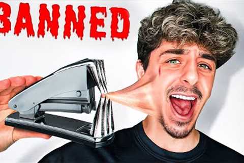 I Tested 24 Banned School Items in 24 Hours