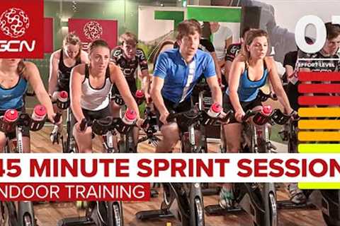 45 Minute Cycle Training Workout - Sprint Training