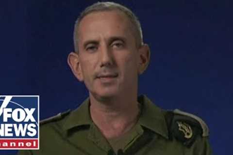 IDF spokesman briefs on Israel's next move