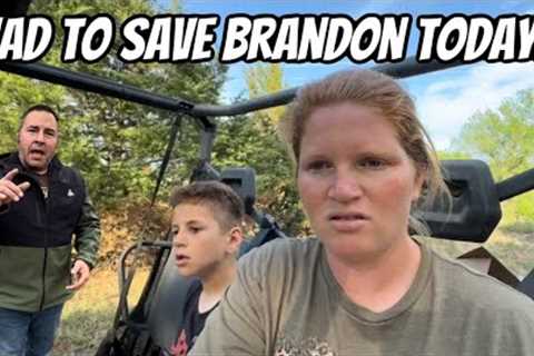 Brandon Called In A Panic Needing My Help!!￼￼