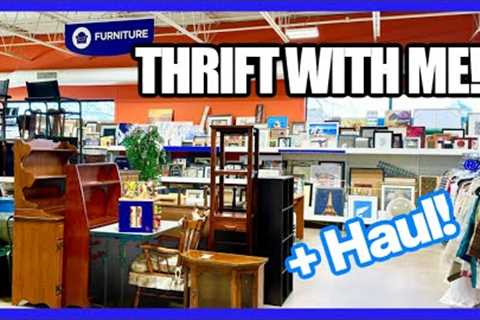 FINDING THRIFT GOODIES FOR HOME! THRIFTING 2024 #16 &amp; HAUL! Goodwill Goodness!