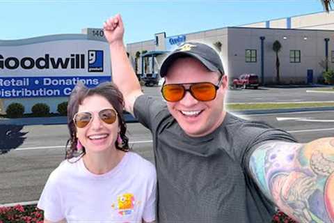 We Get to Shop at Goodwill as Our Full-Time Jobs!