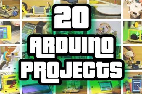 Top 20 Arduino Projects | Arduino project compilation
