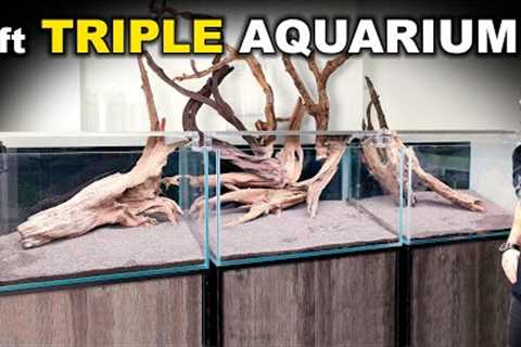Building an 8ft Colossal TRIPLE Aquarium (EP1)