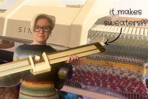 I Found A Vintage Knitting Machine And Now I Have To Learn How To Use It (Feat. @KnitFactoryImpl )
