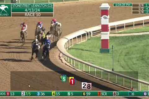 Brad Cox's Encino Wins The 2024 G3 Stonestreet Lexington Stakes. Full Race 10 At Keenland.