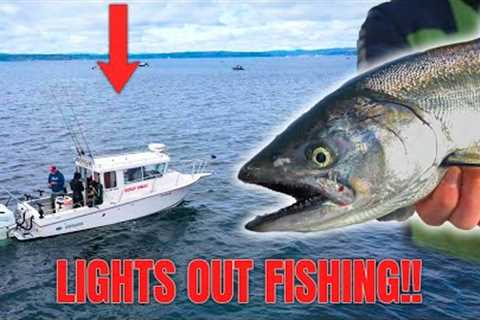 Catching One Of The TASTIEST SALMON In The PNW! (Blackmouth Catch &amp; Cook)