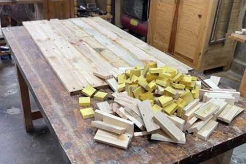 Inspirational Woodworking Projects By Carpenters //Create Beautiful Furniture From Recycled Wood