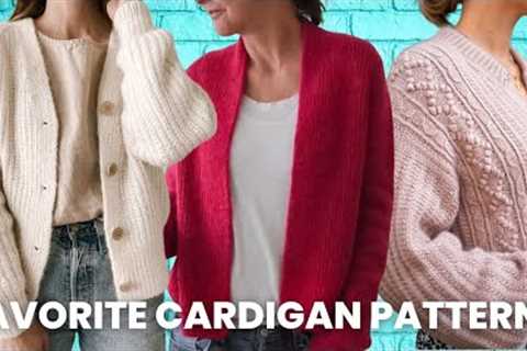 YOUR Top 12 Favorite Cardigan Knitting Patterns