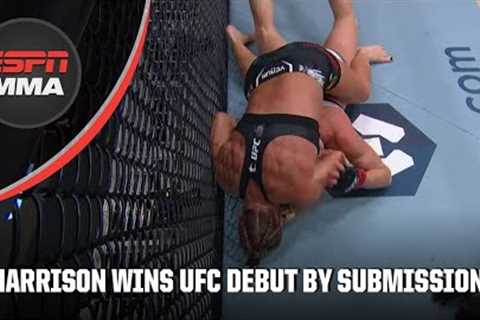 Kayla Harrison submits Holly Holm on UFC 300 prelims | ESPN MMA
