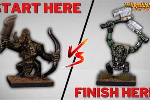 Speed Paint Orcs for The Old World...or take them to a higher standard!  #theoldworld
