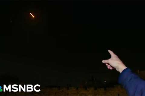 U.S. military has shot down some Iranian drones targeting Israel