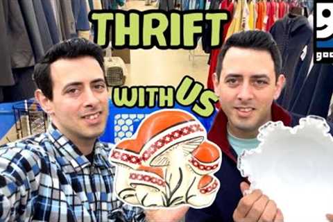 THRIFT with US Goodwill ~ Tiffany Crystal $2 bucks! - Sourcing Thrifting to RESELL ON eBay PROFIT
