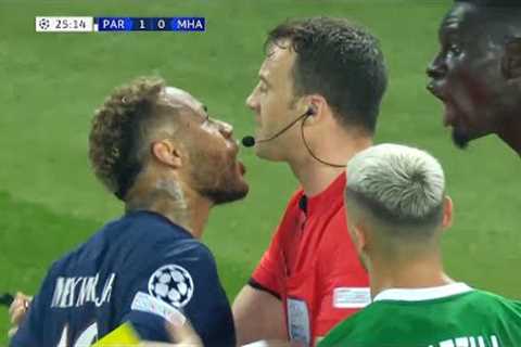 Neymar Jr Fights and Brutal Tackles 2023