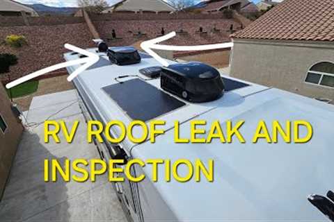 RV Roof Leak | Amateur Roof Inspection and Repair