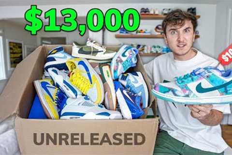 Unboxing A $13,000 UNRELEASED Sneaker Mystery Box