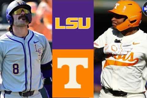 LSU vs #4 Tennessee Highlights (G3) | 2024 College Baseball Highlights