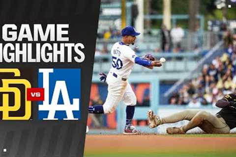 Padres vs. Dodgers Game Highlights (4/14/24) | MLB Highlights