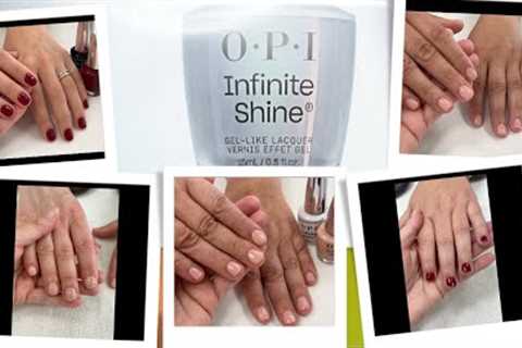 I tested the NEW OPI Infinite Shine on 5 different clients.