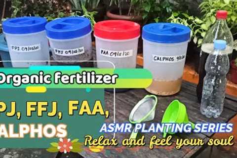 FPJ, FFJ, FAA, CALPHOS - Organic Fertilizer