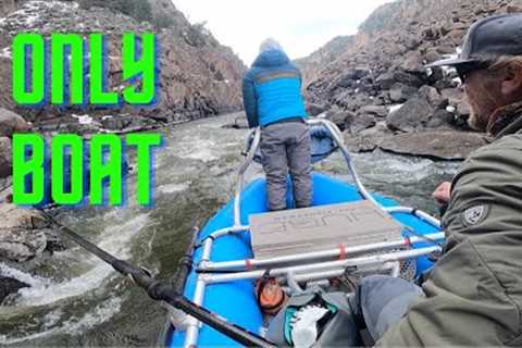 The ONLY Boat on the River
