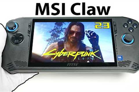 $799 MSI Claw PC Handheld - I expected better... (17 Games Tested)