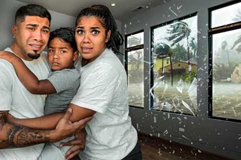 We Survived A HURRICANE!