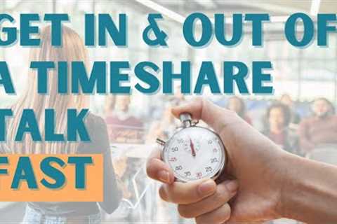 5 Proven Techniques: Getting Out of a Timeshare Presentation