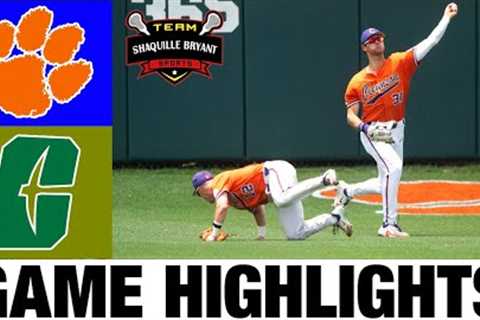 #6 Clemson vs Charlotte Highlights | NCAA Baseball Highlights | 2024 College Baseball