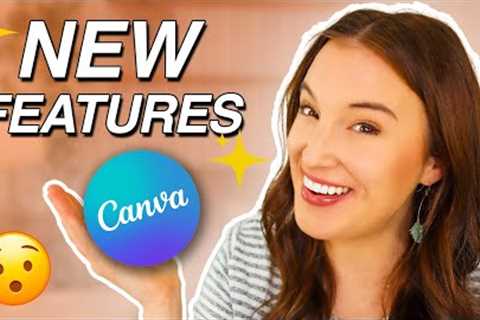 NEW 2024 Canva Tips and Tricks you NEED this year 🤯 (7 BRAND NEW Canva features)