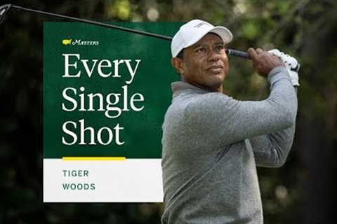 Tiger Woods Second Round | Every Single Shot | The Masters