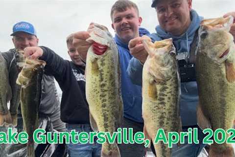 Lake Guntersville Bass Fishing April, 2024 (Surprise Catch)