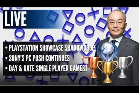 PlayStation Showcase Shadowdrop Rumor | Sony's PC Push Continues | Day & Date Single Player..