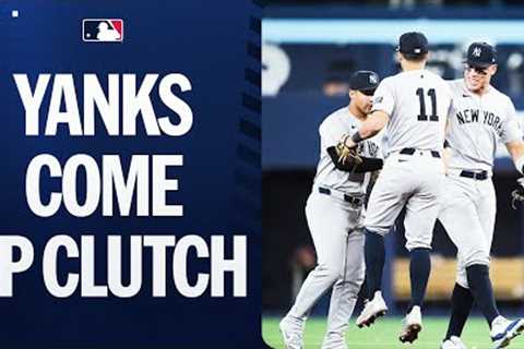 The Yankees RALLY for a late comeback! (5 RUNS between 8th and 9th!)